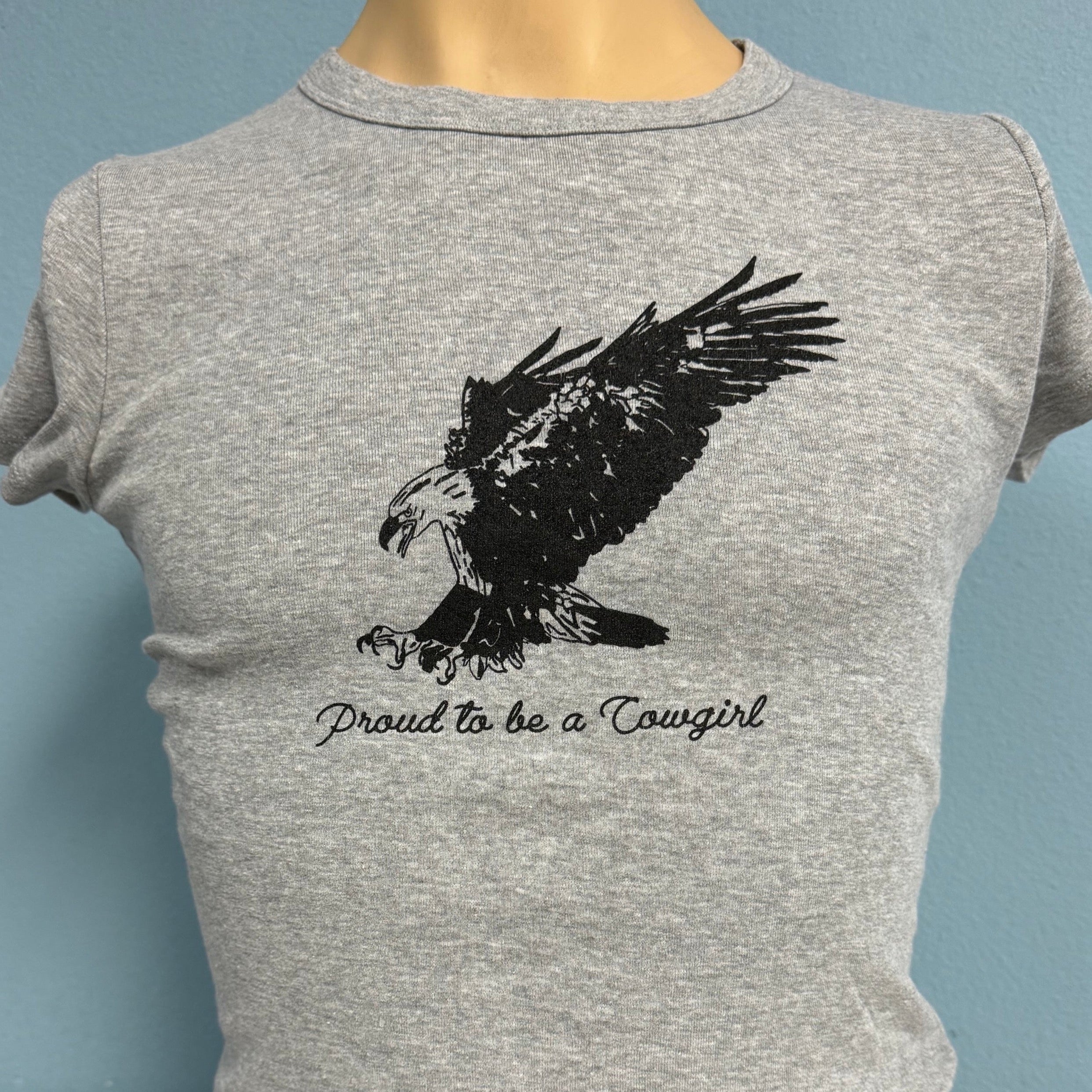 “Proud to be a Cowgirl” Eagle Tee