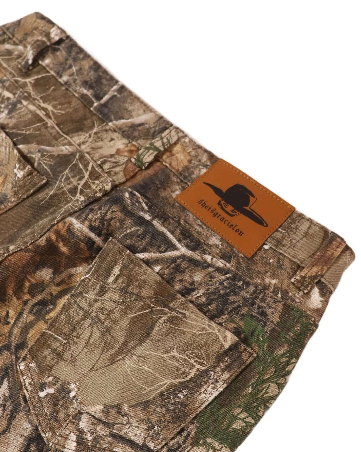 Low Rise CAMO Denim Jeans – sheisgracielou--The Cowboy