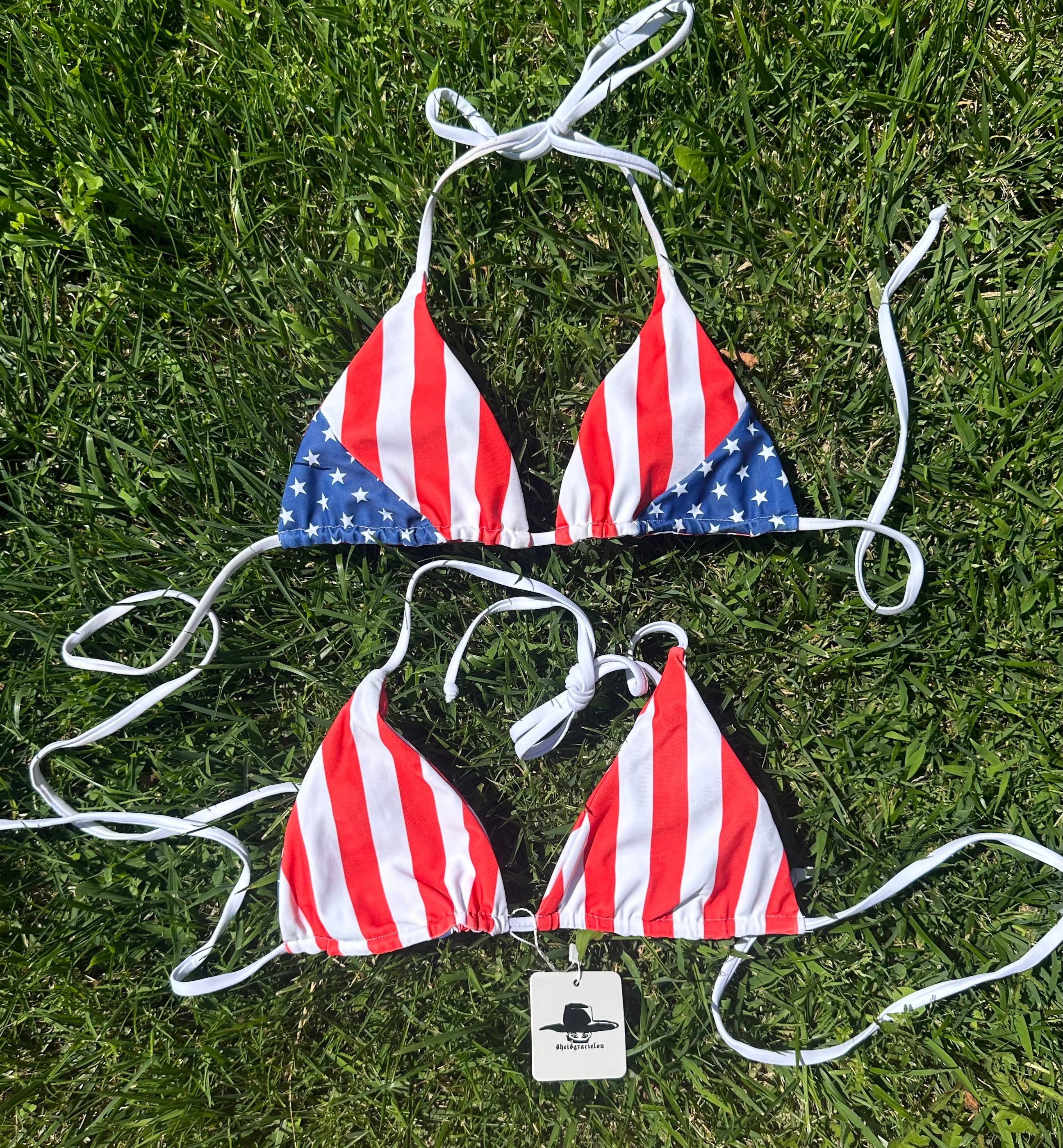 American flag bathing suit top online