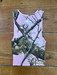 Pink Camo Tank Top
