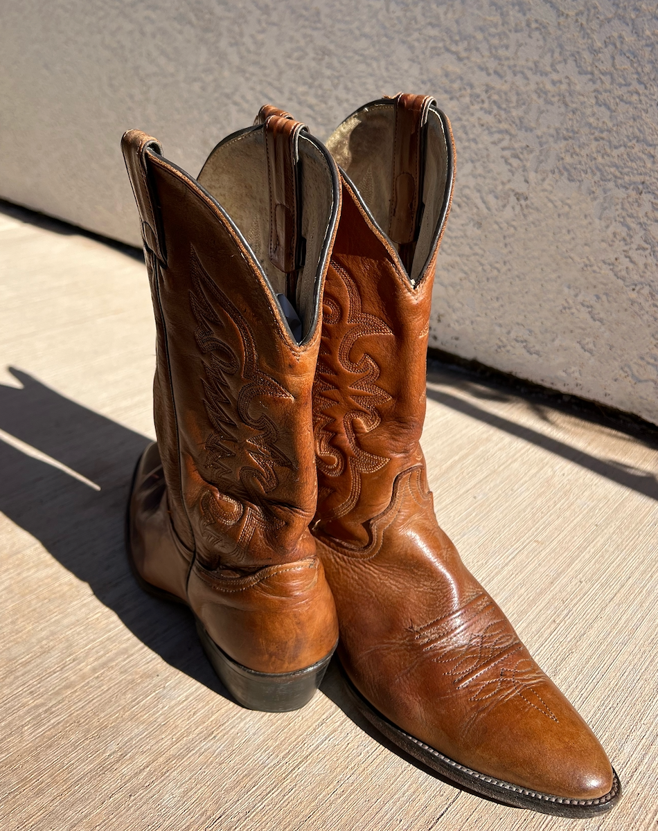 Vintage Mens Cowboy Boots