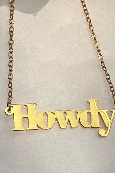 "Yeehaw" Necklace